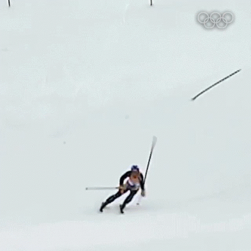 A Skier Wearing A Number 2 On His Bib GIF