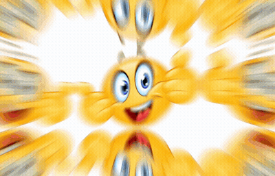 A Smiley Face Is Giving A Thumbs Up Sign GIF