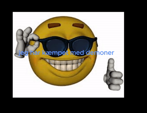A Smiley Face Wearing Sunglasses Giving A Thumbs Up Sign GIF