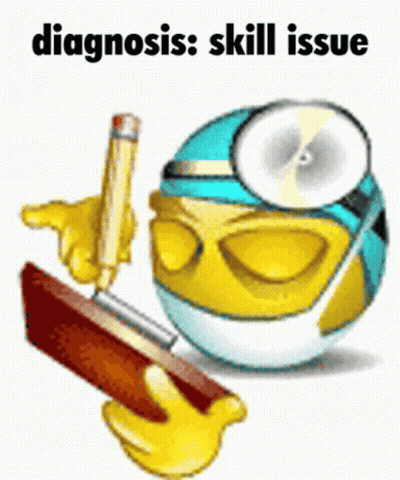 A Smiley Face With A Doctor 'S Hat And Goggles Is Writing On A Piece Of Paper With A Pencil . GIF
