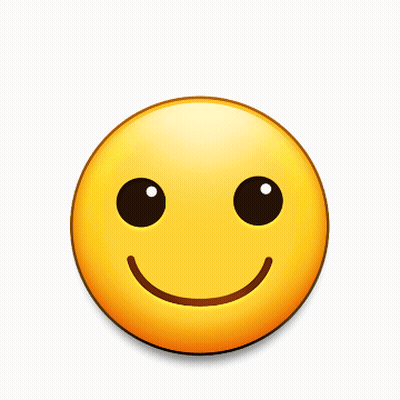 A Smiley Face With A Tear Coming Out Of It GIF