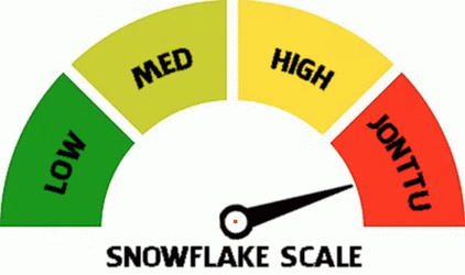 A Snowflake Scale GIF