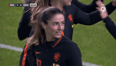 A Soccer Game Between Bel And Ned Is Being Played GIF