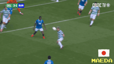 A Soccer Game Between Celtic And Ran Is Being Broadcast On Celtic Tv GIF