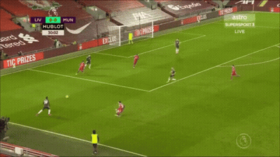 A Soccer Game Is Being Broadcast Live On Astro Supersport 2 GIF