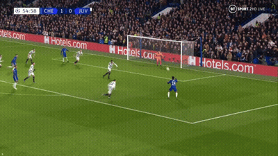A Soccer Game Is Being Broadcast On Bt Sport 2Nd Live GIF