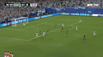 A Soccer Game Is Being Broadcast On Fox Live GIF