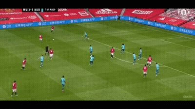 A Soccer Game Is Being Played In A Stadium With Ads For Yobo GIF