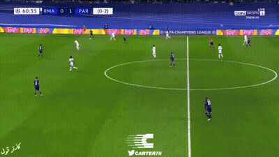 A Soccer Game Is Being Played In A Stadium With Expedia Advertisements On The Sidelines GIF