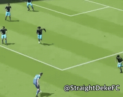 a soccer game is being played in front of a twitch tv banner