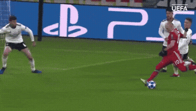 A Soccer Game Is Being Played In Harzburg GIF