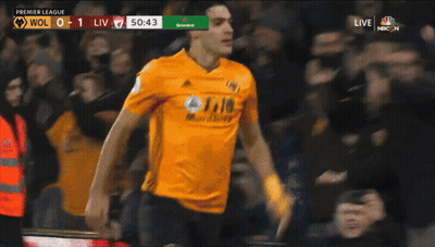 A Soccer Game Is Being Played In The Premier League And The Score Is 1 To 7 GIF