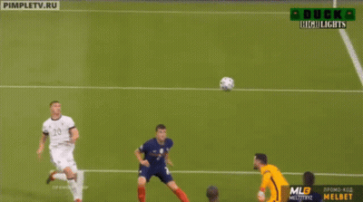 A Soccer Game Is Being Played On A Duck Highlights Channel GIF