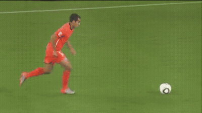 A Soccer Game Is Being Played On A Field With Coca Cola Advertisements GIF