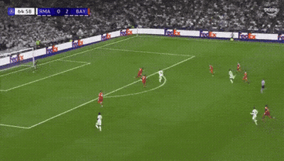 A Soccer Game Is Being Played On A Field With Fedex Ads On The Sidelines GIF