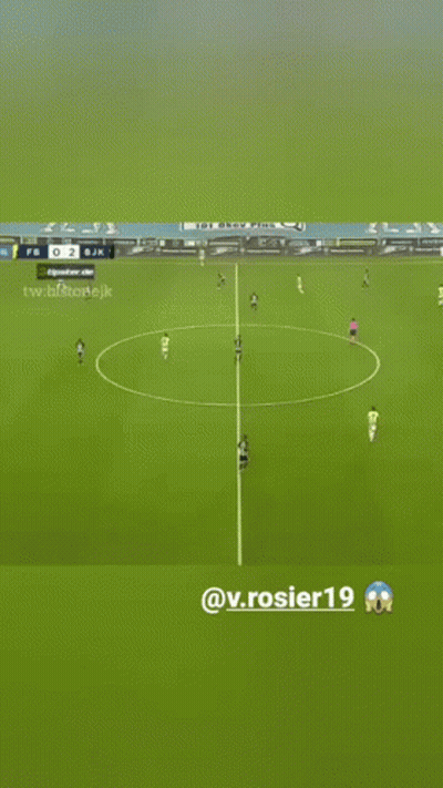 A Soccer Game Is Being Played On A Field With The Name Rosier19 On The Bottom Right GIF