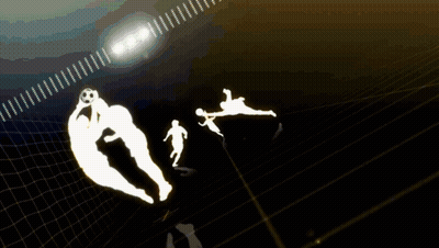 A Soccer Game Is Being Played On A Sibola Website GIF