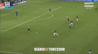 A Soccer Game Is Being Played On A Sports Tv Channel GIF