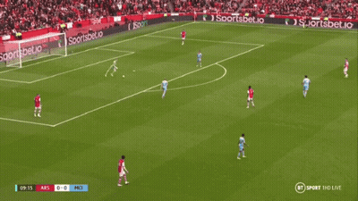 A Soccer Game Is Being Played On A Sportsbet.io Banner GIF