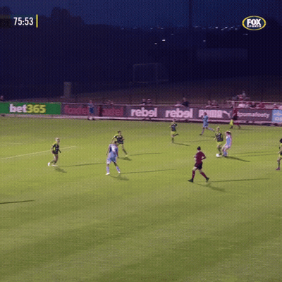 A Soccer Game Is Being Played On Fox Sports Channel GIF