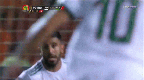 A Soccer Game Is Being Played With A Time Of 90 Minutes GIF