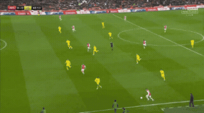 A Soccer Game Is Being Played With The Score 0-0 GIF