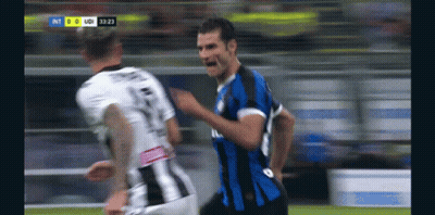 A Soccer Game Is Being Played With The Score Being 0-0 GIF