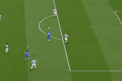 A Soccer Game Is Being Played With The Words What A Save At The Bottom GIF
