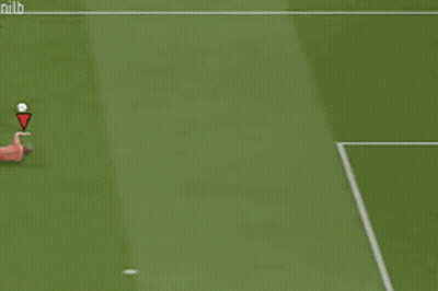 A Soccer Game Is Being Played With The Words What A Save ! GIF