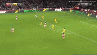 A Soccer Game Is Being Shown Live On Sky Sports GIF