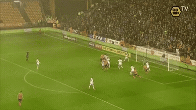A Soccer Game Is Being Shown On Tv GIF