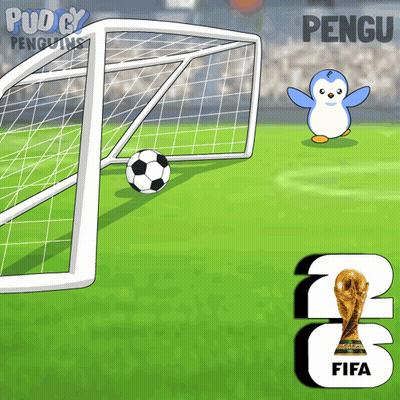A Soccer Game With A Penguin And A Trophy With The Number 3 On It GIF