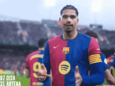 A Soccer Player Giving A Thumbs Up While Wearing A Jersey With The Number 9 On It GIF