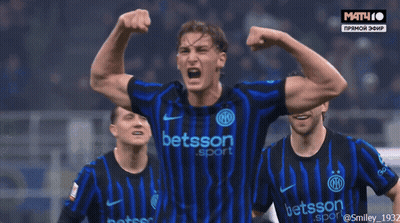 A Soccer Player In A Betsson Sport Jersey Celebrates GIF