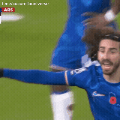 A Soccer Player In A Blue Jersey With The Word Ars On The Bottom Right GIF