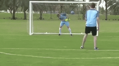 A Soccer Player In A Blue Jersey With The Word Everton On The Front GIF