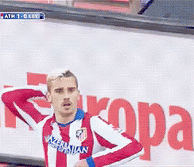A Soccer Player In A Red And White Uniform With The Word Azerbaijan On The Front GIF