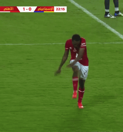 A Soccer Player In A Red Shirt With The Number 2 On It GIF