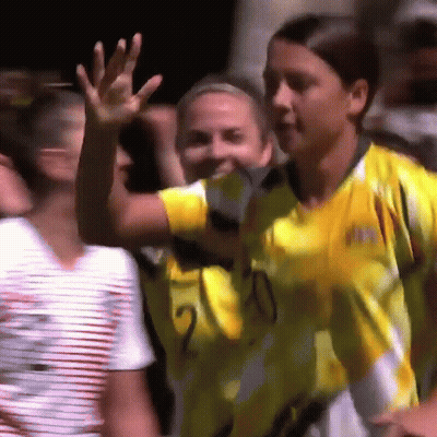 A Soccer Player In A Yellow Jersey With The Number 2 On It GIF