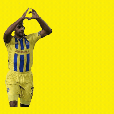 A Soccer Player Is Making A Heart Shape With His Hands And The Name Pahang Fa GIF