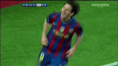 A Soccer Player Is Running On A Field With A Scoreboard That Says Sky Sports Hd 2 Live On It GIF