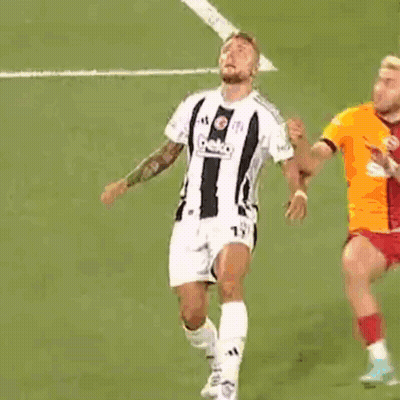 A Soccer Player Wearing A Beko Jersey Kicks A Ball GIF