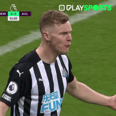 A Soccer Player Wearing A Black And White Striped Shirt That Says Fun GIF