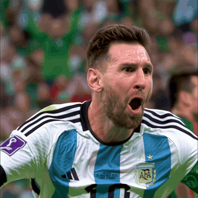 A Soccer Player Wearing A Blue And White Jersey With The Letters Aa On It GIF