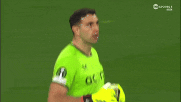 A Soccer Player Wearing A Green Jersey That Says Acrns On It GIF