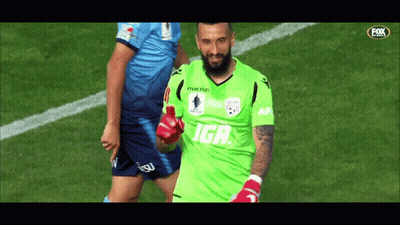 A Soccer Player Wearing A Green Jersey That Says Iger On It GIF