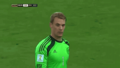 A Soccer Player Wearing A Green Jersey With The Word Adidas On It GIF