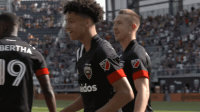 A Soccer Player Wearing A Jersey That Says Adidas On It GIF