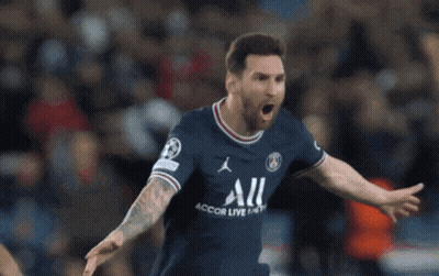 A Soccer Player Wearing A Jersey That Says All GIF