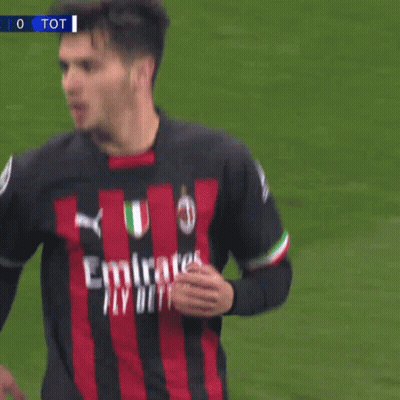 A Soccer Player Wearing A Jersey That Says Emirates Fly Better On It GIF
